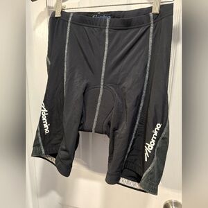 Domino bicycle shorts, size XL, black, pre-owned